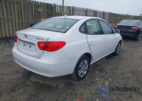 2010 Hyundai Elantra Gls from USA, damaged, VIN KMHDU4AD1AU109622